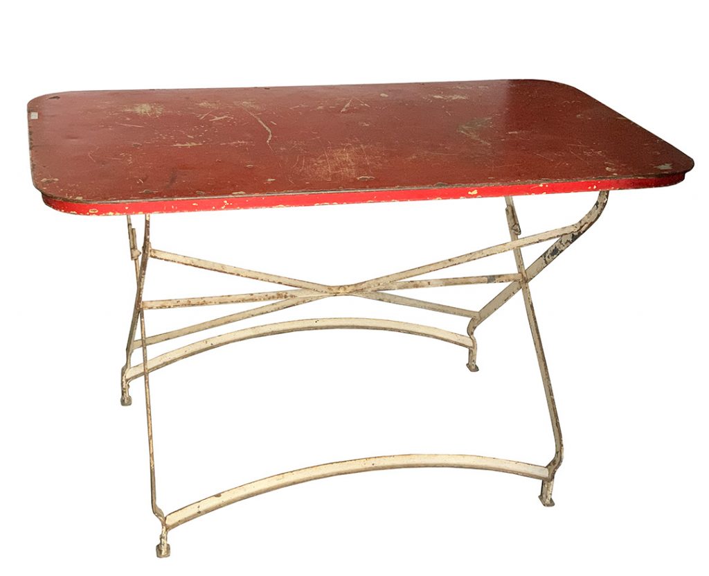 Vintage Garden Table, Mid Century Furniture Inner Gardens