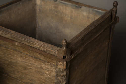 Antique Cast iron Wood and Zinc Orangerie Planters - Image 3