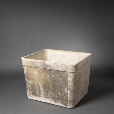 French Vintage XL Willy Guhl Square Planter