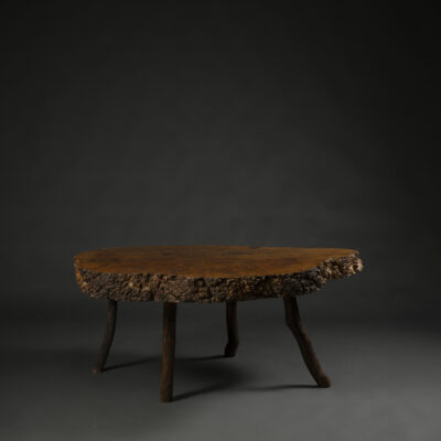 Elm Burl Coffee Table