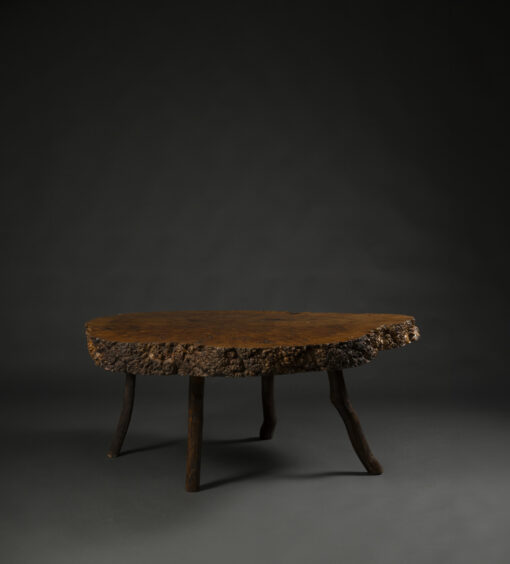 Elm Burl Coffee Table