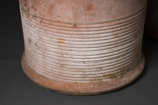 Antique Italian Terra Cotta Cylindrical Planter - Image 4