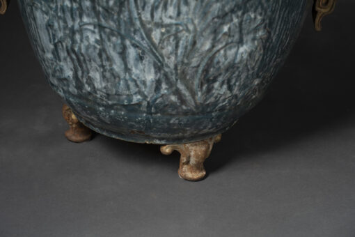 Enameled Cast Iron Urn Fonte De Rouen Napoleon III - Image 2